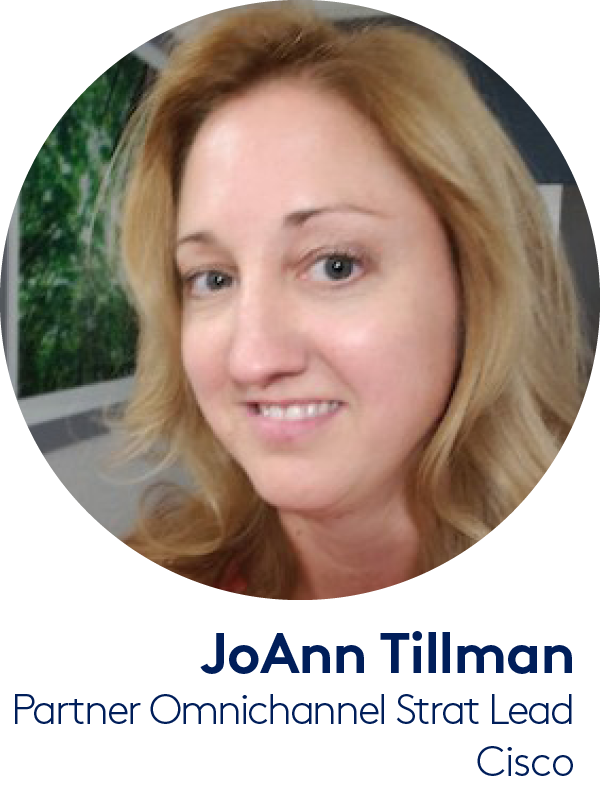 JoAnn Tillman, Partner Omnichannel Strategy Lead at Cisco